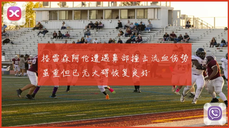 格雷森阿伦遭遇鼻部撞击流血伤势虽重但已无大碍恢复良好