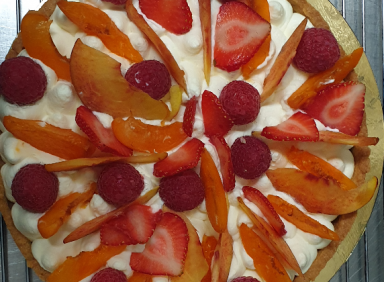 Tartes aux fruits frais et sa mousse chocolat blanc : une création sur-mesure